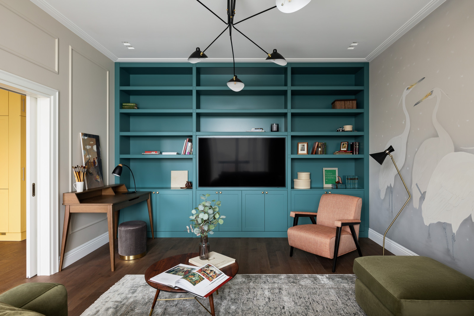 Colorful apartment with children's room
