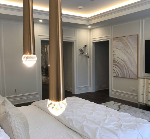 2021 Brampton moderno-dormitorio