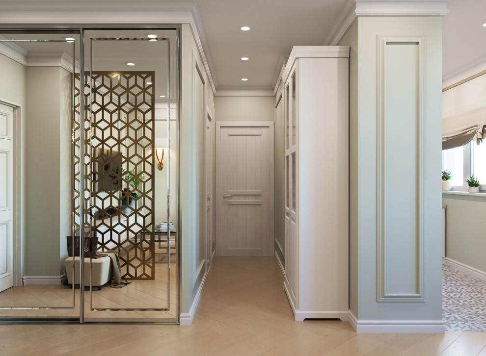 Дизайн проект 2х-комнатной квартиры в современной классике