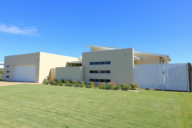 THE WILLOW contemporain-facade