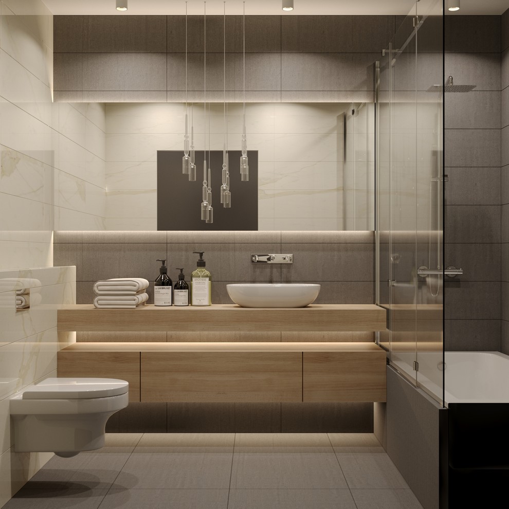 Квартира в современном стиле с яркими акцентами