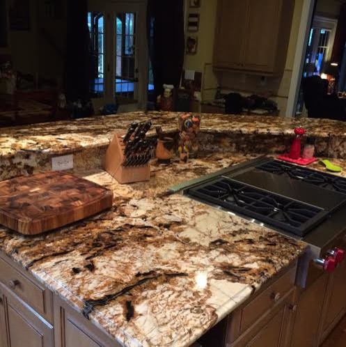 Splendor White Granite Kitchen Countertops Design Ideas