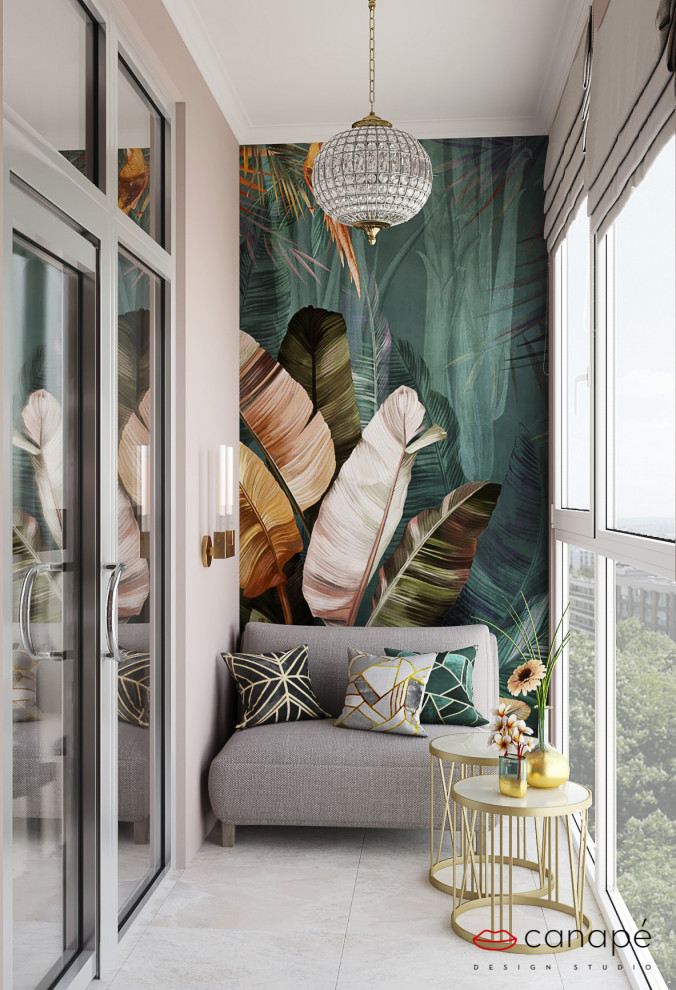 Романтичная квартира в пудровых тонах