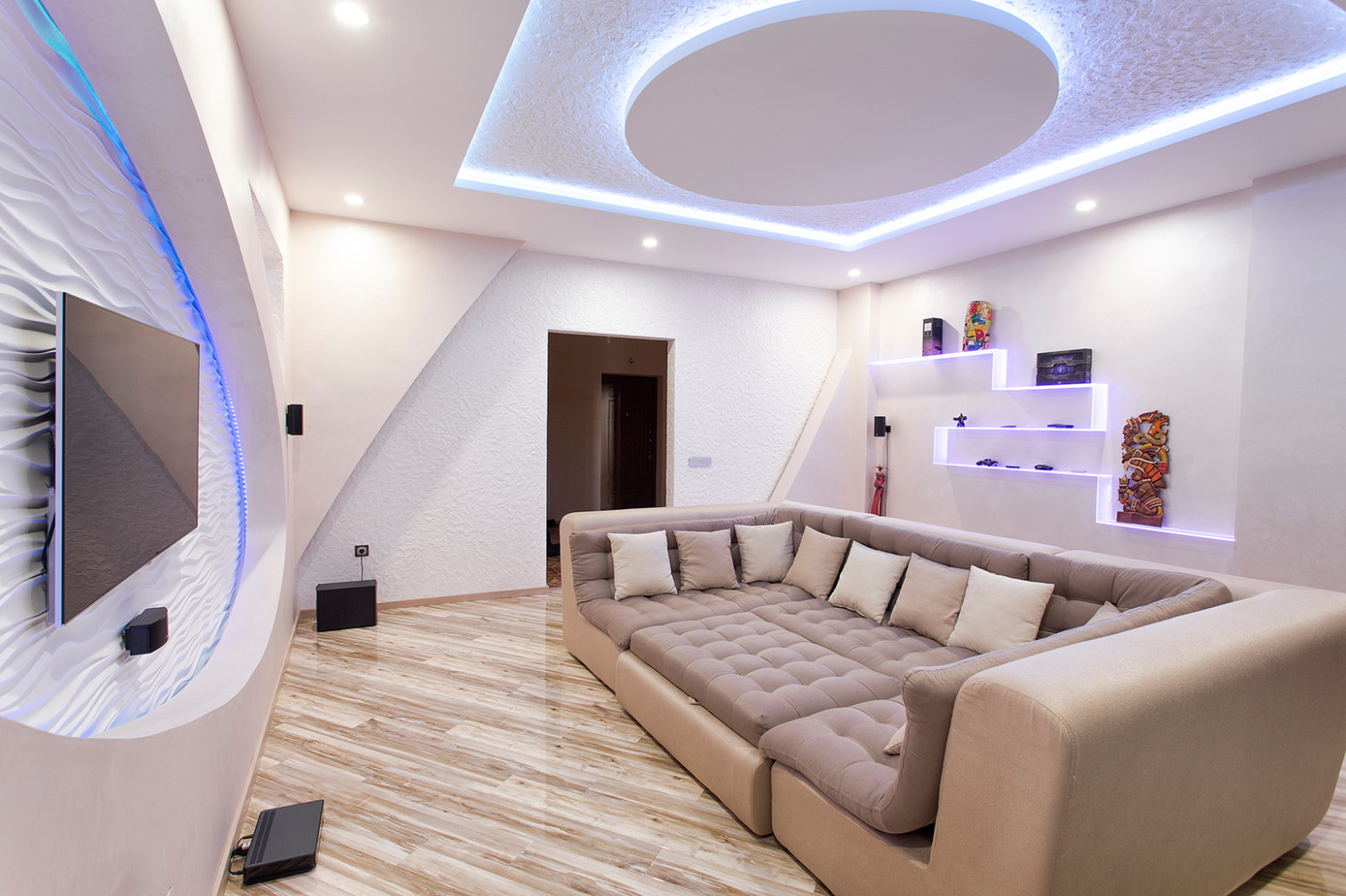 Гостиная комната. Студия дизайна Gioa. г.Краснодар