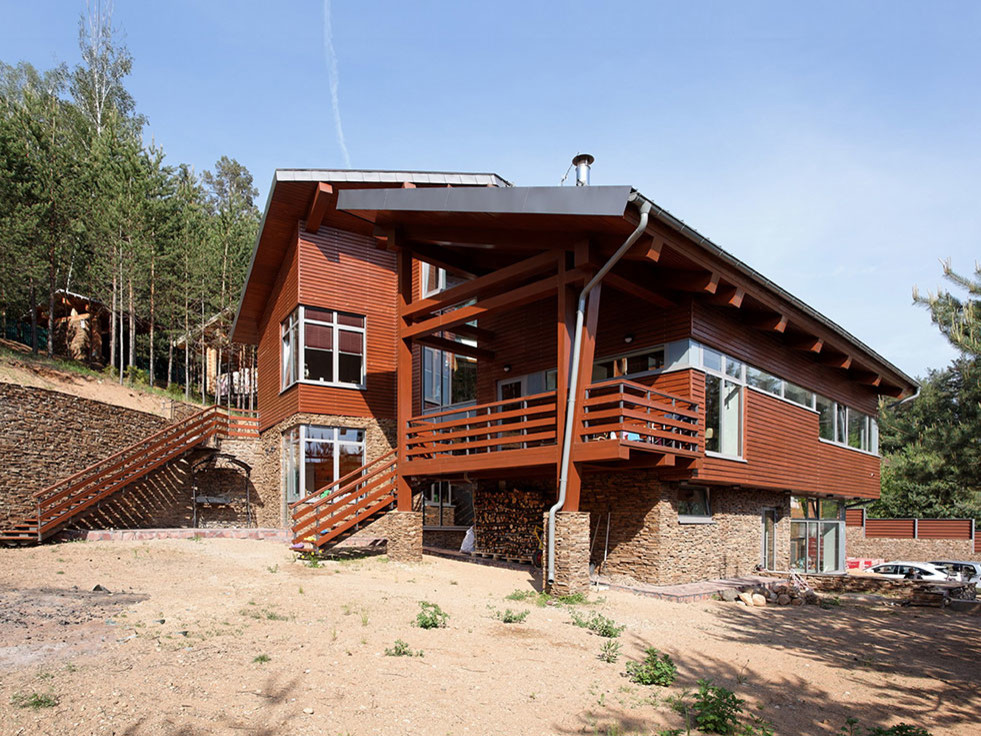 Загородный жилой дом в поселке Красновидово-2, Московская область