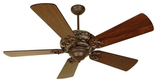 Ophelia 54 Ceiling Fan Aged Bronze Vintage Madera Distress