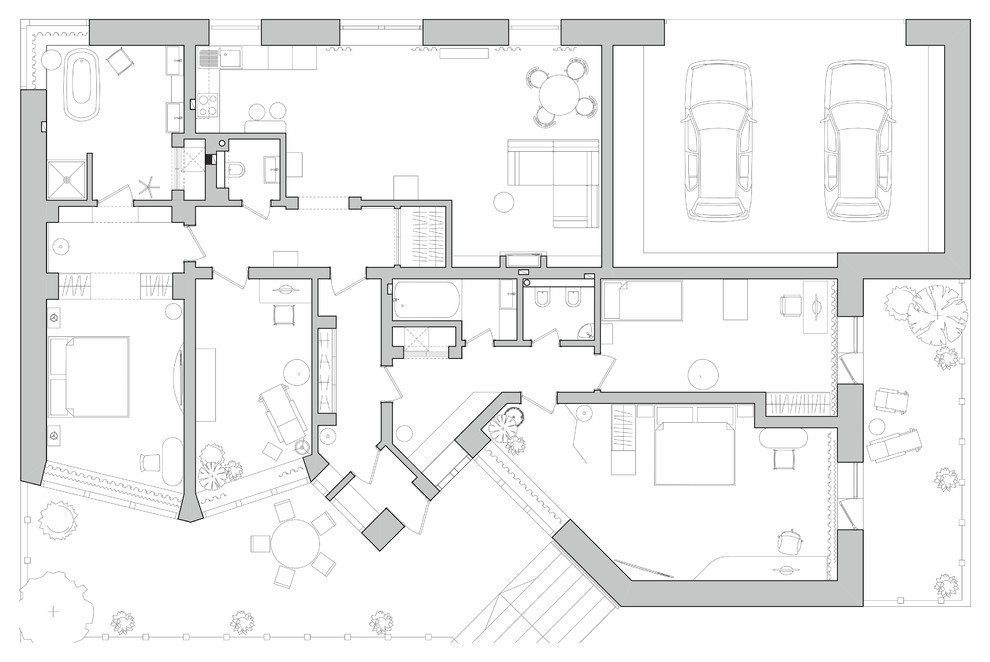 Очаровательный коттедж в Сибири