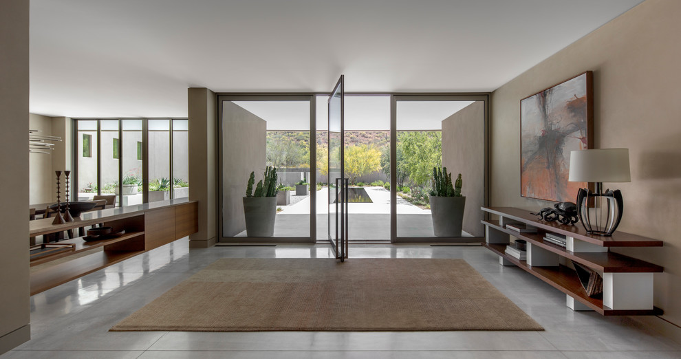 Lost Canyon - Contemporary - Entry - Phoenix - by Stonecreek Building ...