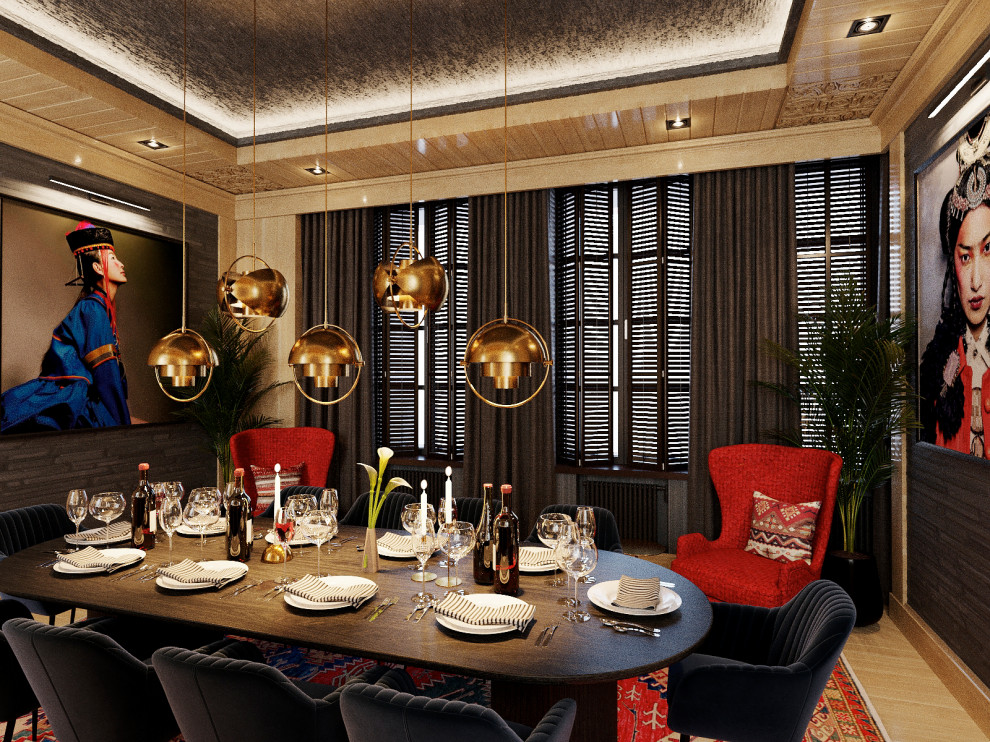 VIP комната для ресторана "Таганок" в Уфе