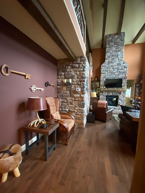 Rustic Family Room Designs