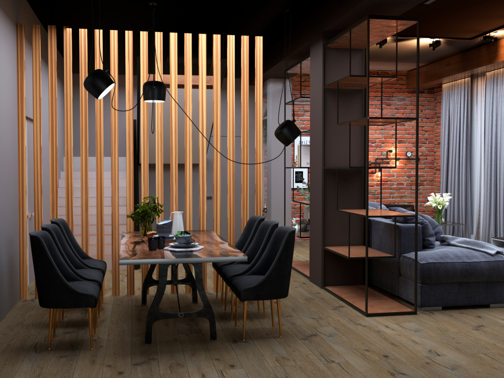 Дом в стиле лофт (г. Тюмень)