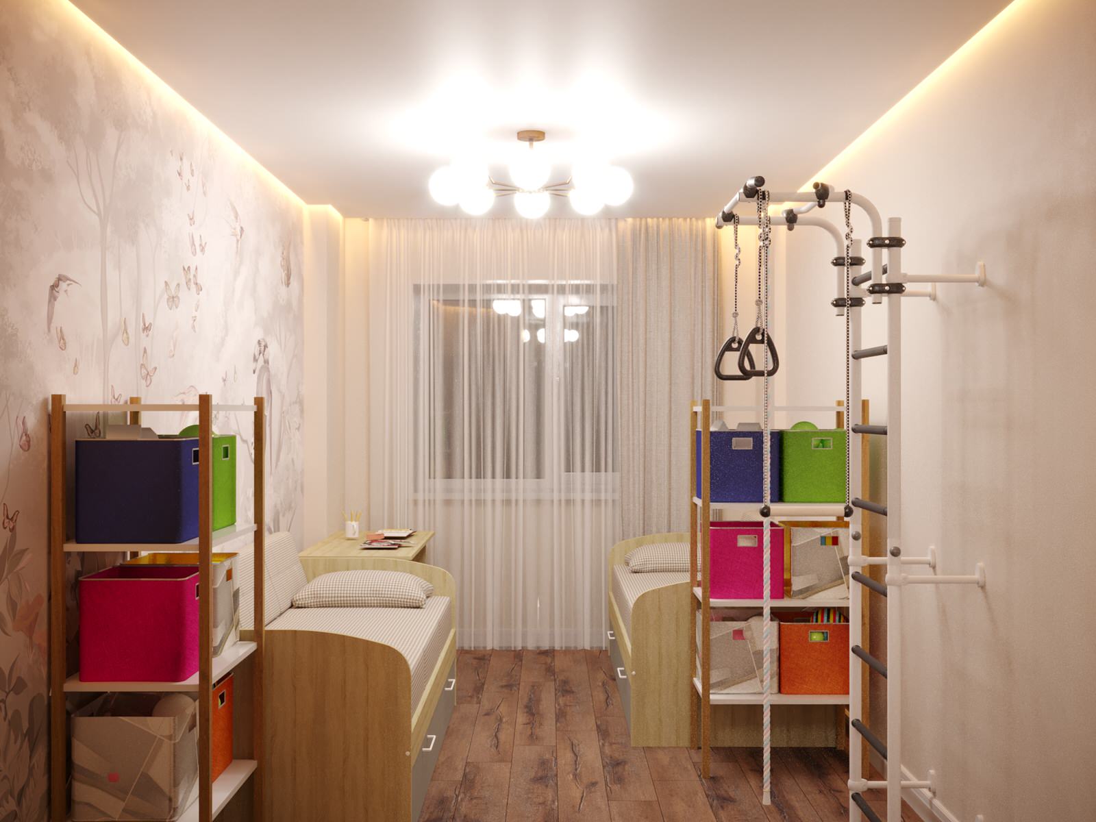 Дизайн-проект трехкомнатной квартиры.