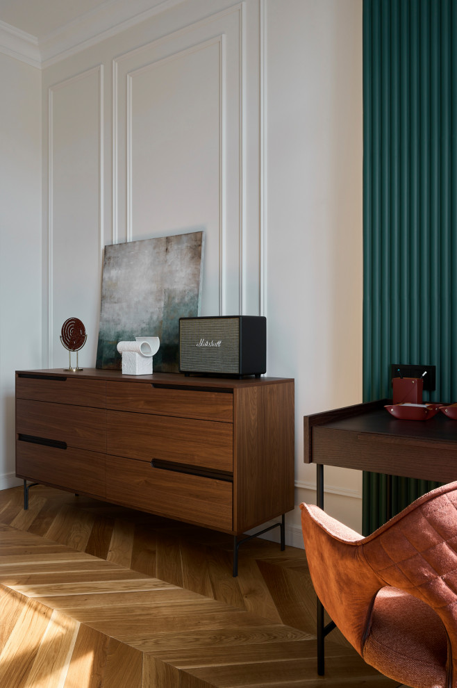 Дизайн  квартиры в стиле Mid-century