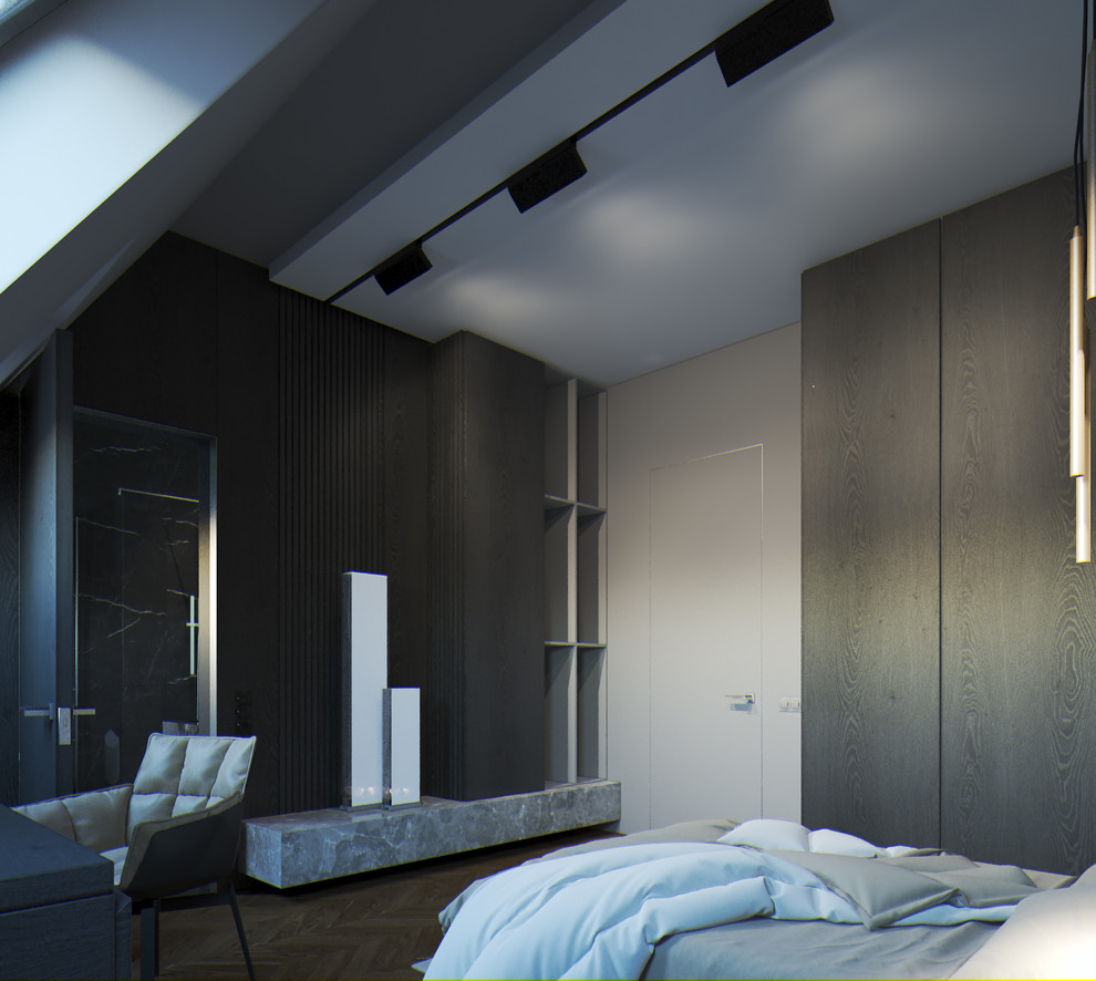 Мансардный этаж в частном доме.