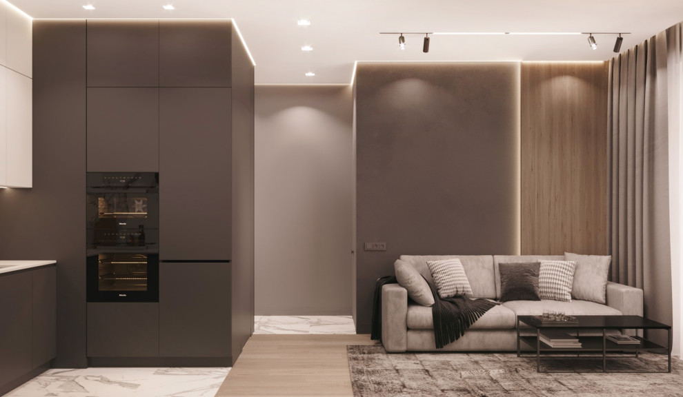 Дизайн 1к-квартиры в ЖК Макаровский квартал