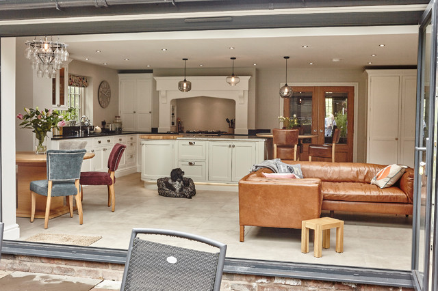 Cottage Christleton country-kitchen