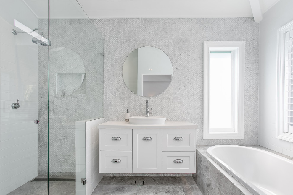 Hamptons House @ Mona Vale - Beach Style - Bathroom - Sydney - by ...