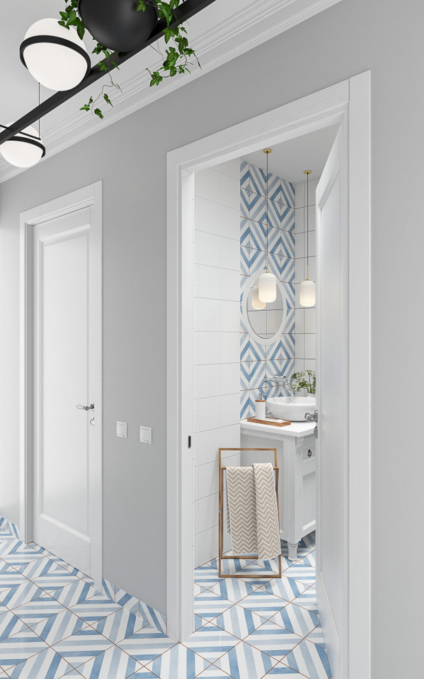 Холл в скандинавском стиле