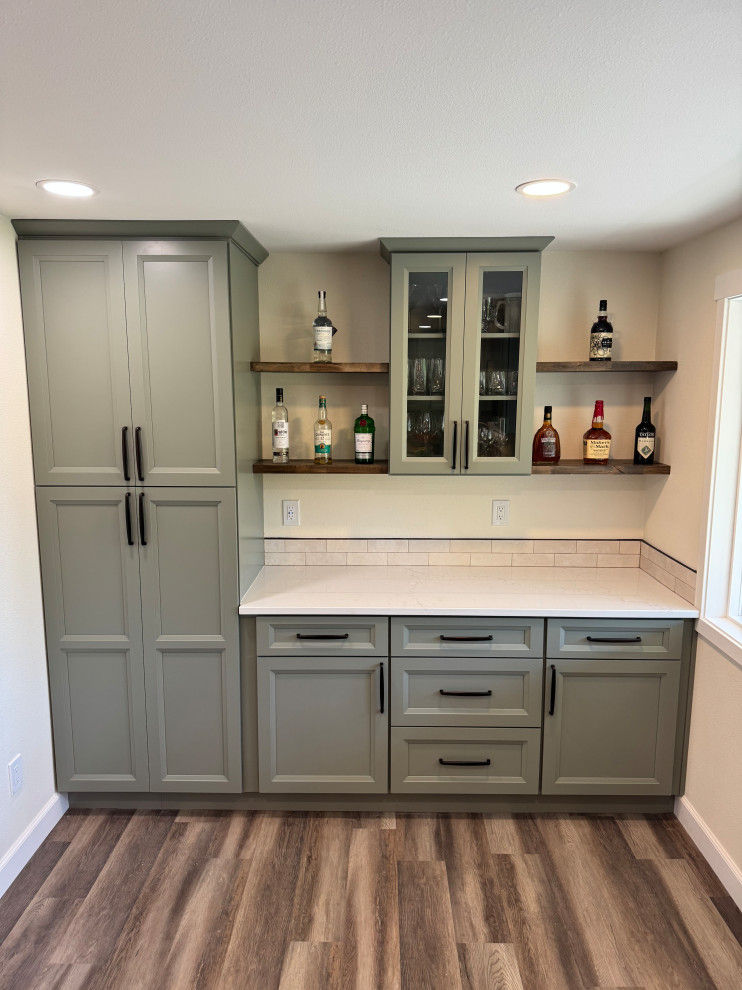 Olive Green Kitchen