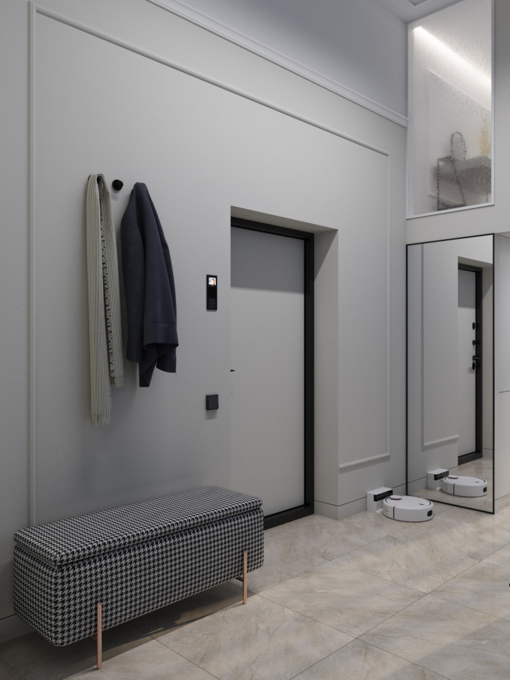 Интерьер квартиры-студии в ЖК Сосновка