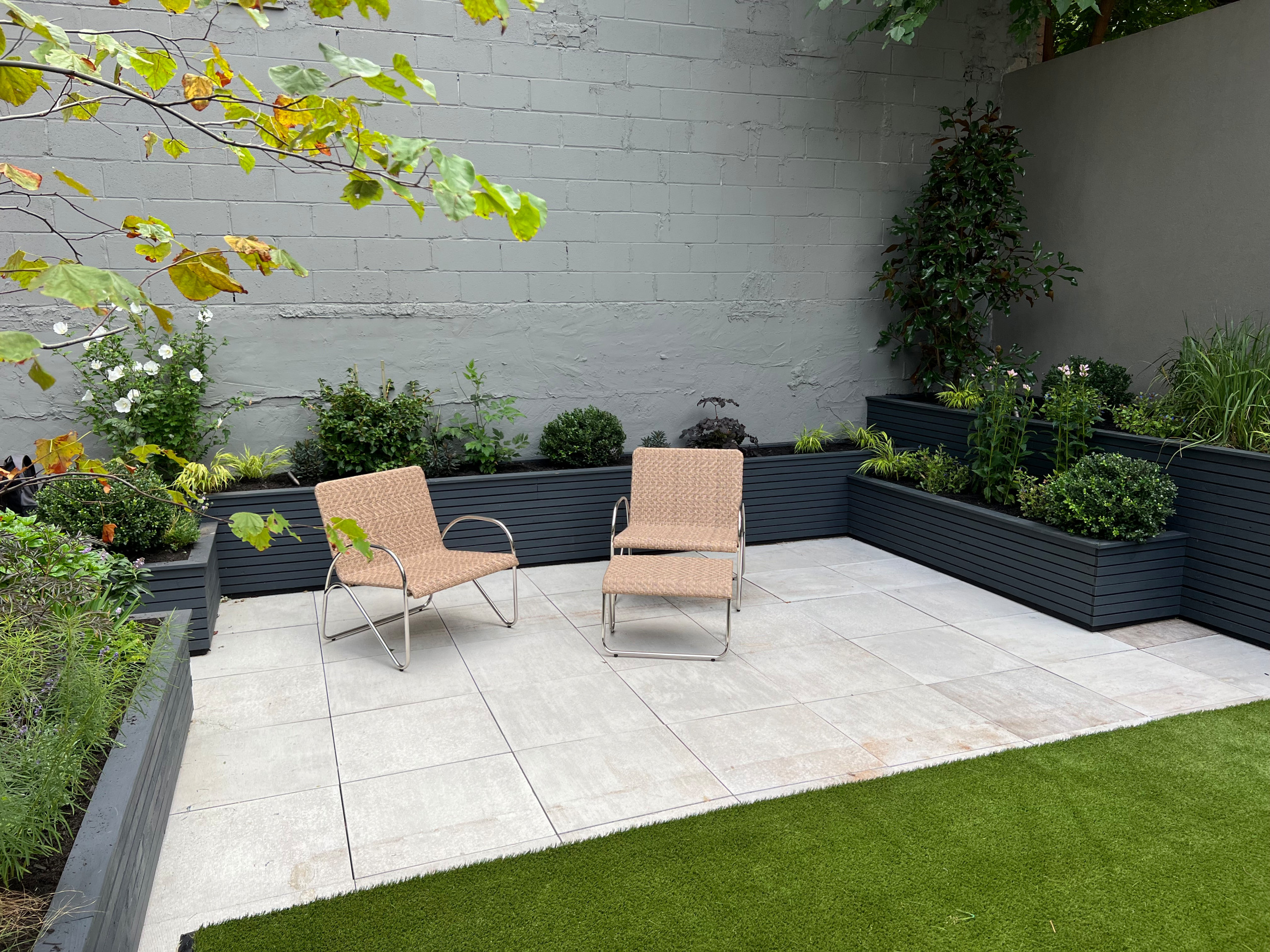 Garage Rooftop Container Garden