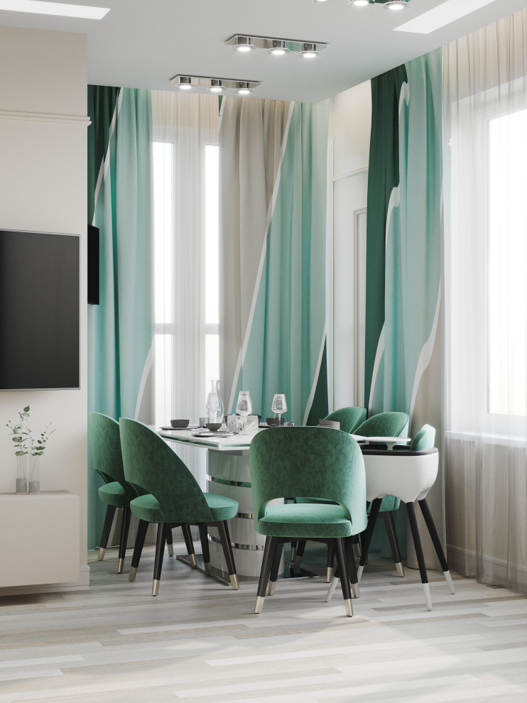 Проект 3-х комнатной квартиры для семьи с 3мя детьми в ЖК Ультра Сити