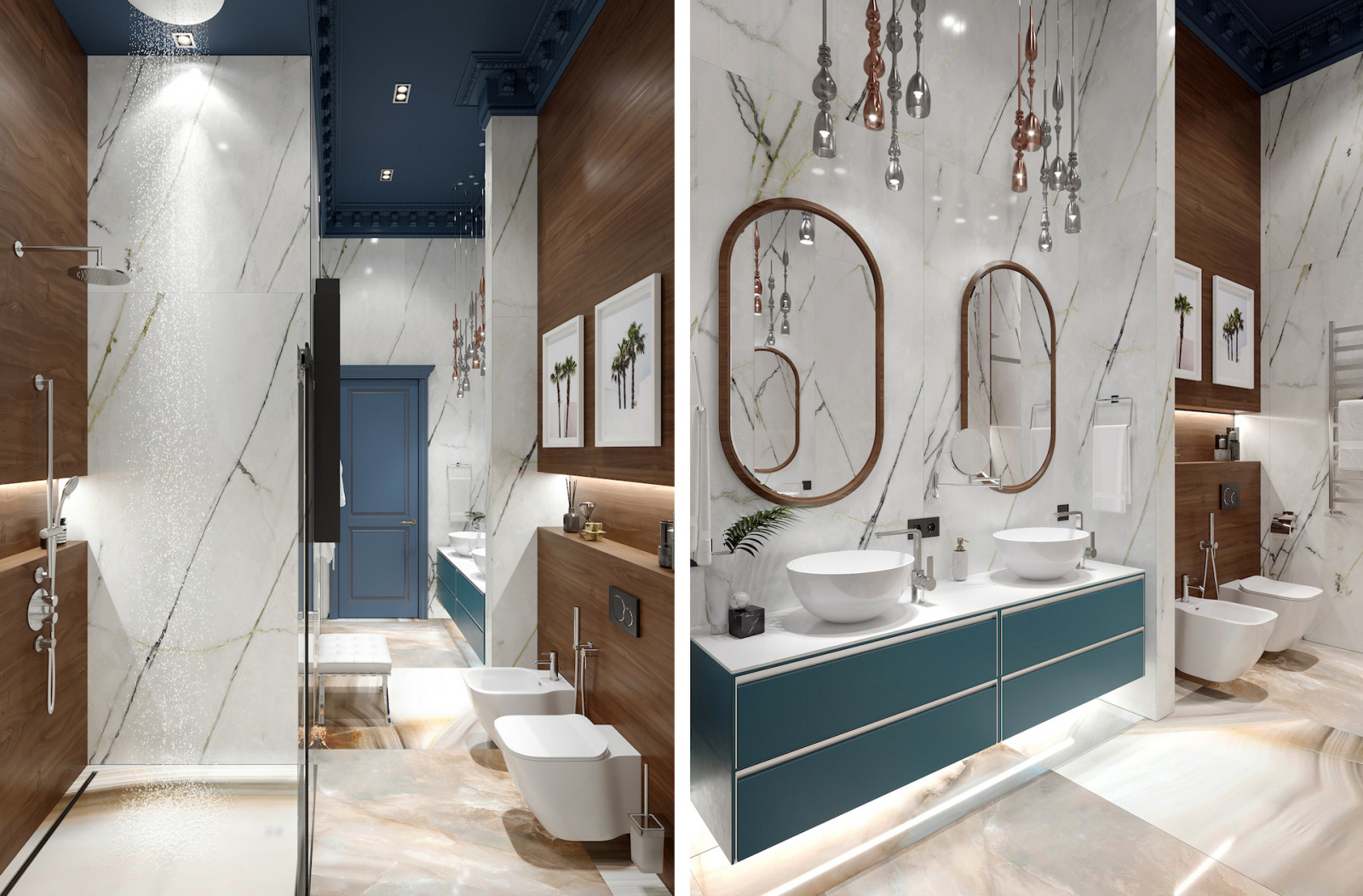 Квартира 200 м² в ЖК «Riverside»