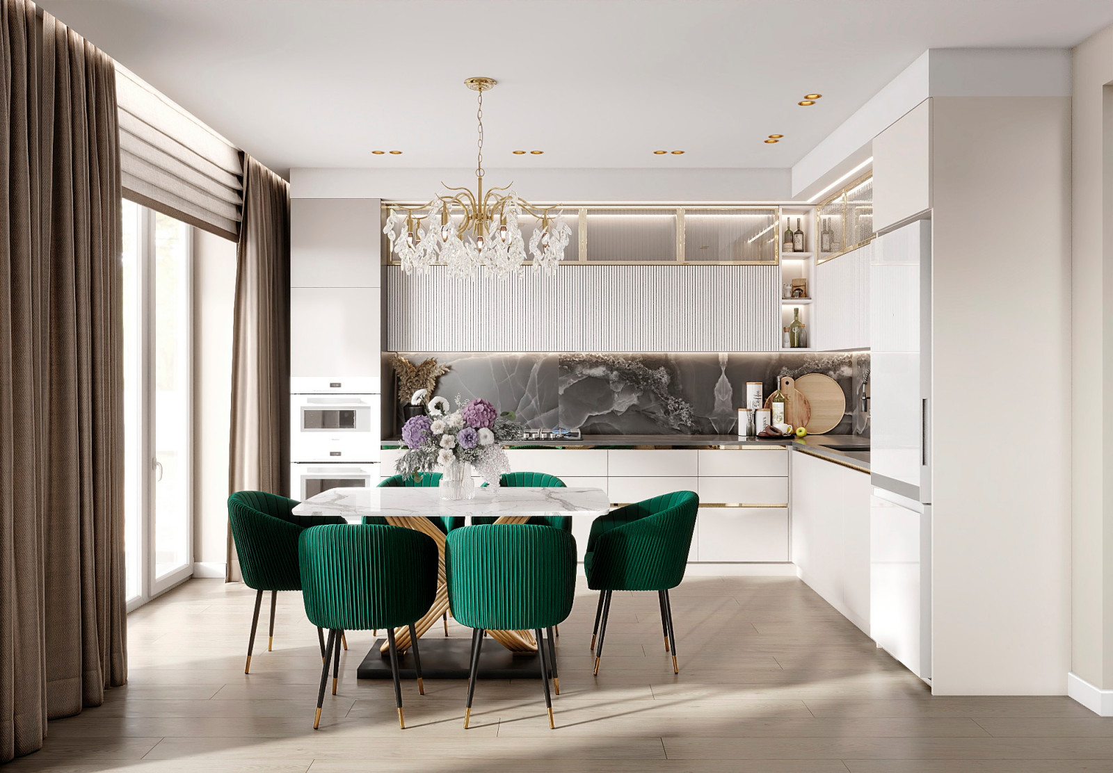 Проект в коттеджном посёлке Каменки