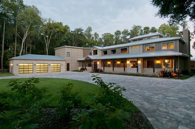 Completed Projects contemporary-house-exterior