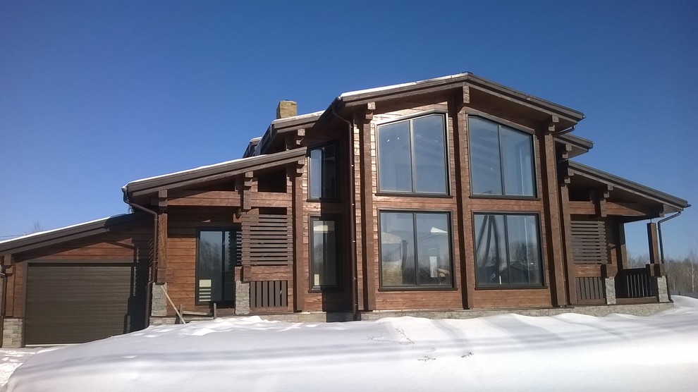 Дом из профилированного бруса