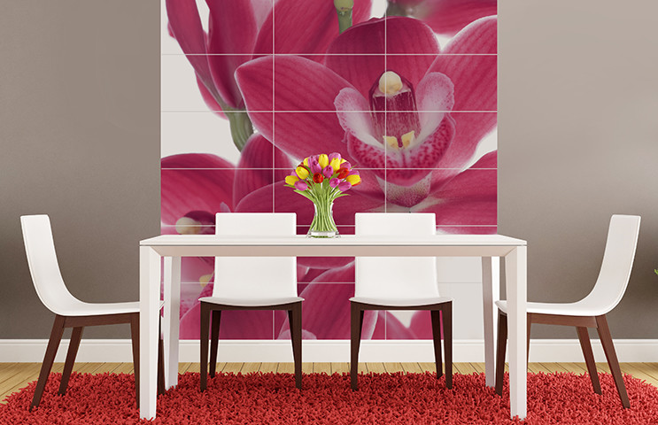 Фотоплитка для гостиной