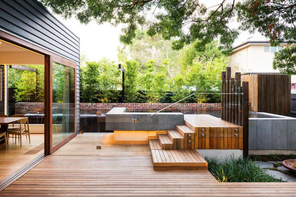 Minimalist home design photo in Melbourne