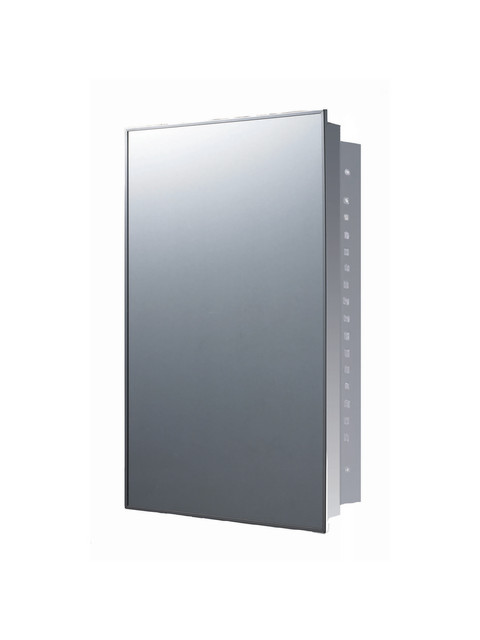 Deluxe Stainless Steel Medicine Cabinet ,18"x24", Recessed Mounted