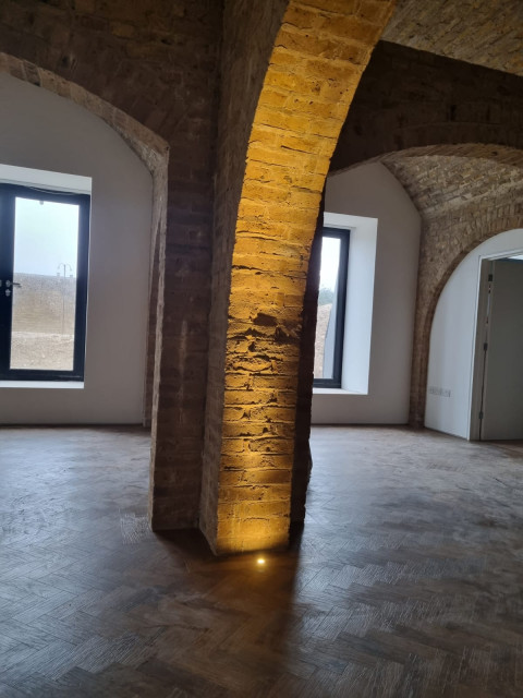 The Pump House industrielt-dagligstue
