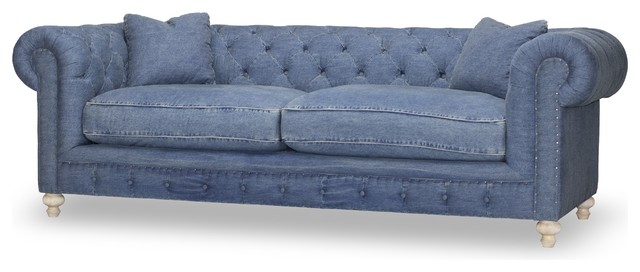 Greenwich Sofa Desi Blue Denim Greenwich Sofa Desi Blue Denim