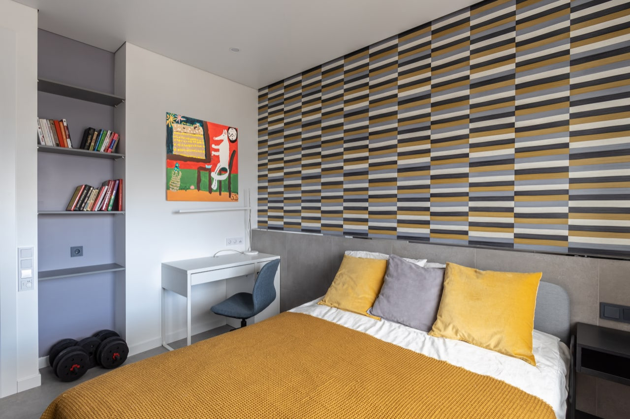 Квартира в серых тонах