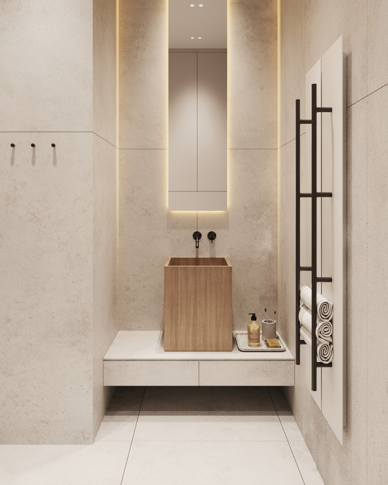 Flat in natural colours | Квартира в природных оттенках