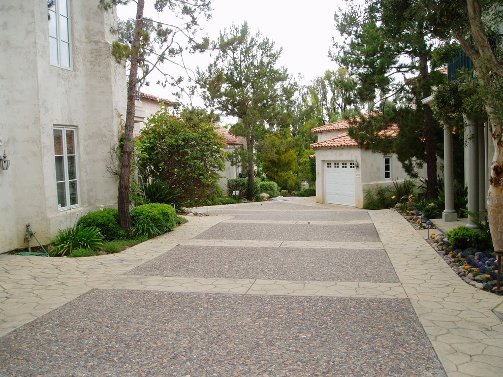 This is an example of a mediterranean home in San Diego.