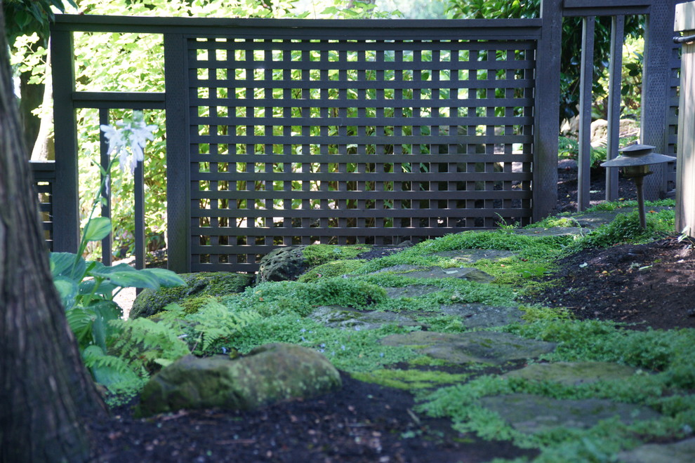 Design ideas for a modern garden in Portland.