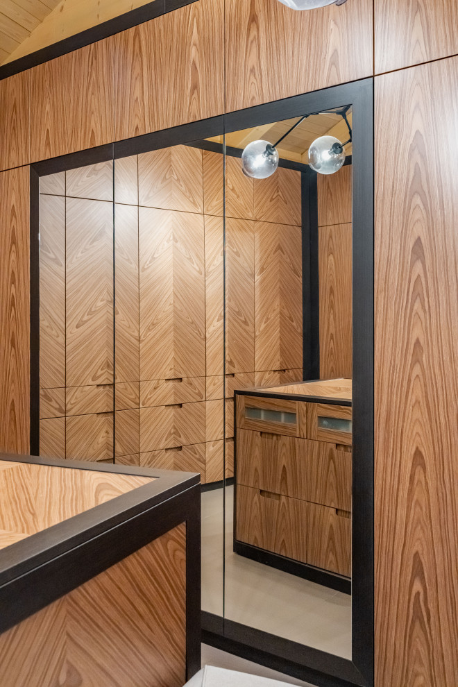 Гардеробная шпон