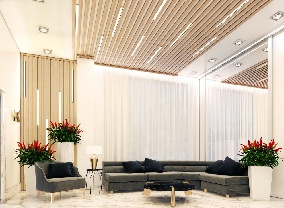 Интерьеры офиса Чистая Линия