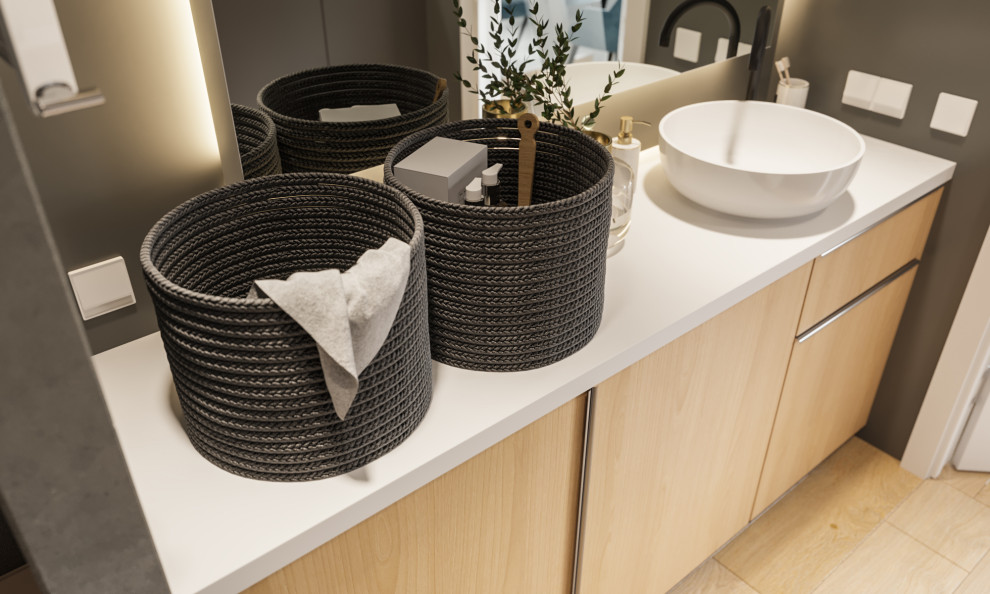 Двухкомнатная квартира 55 м.кв.