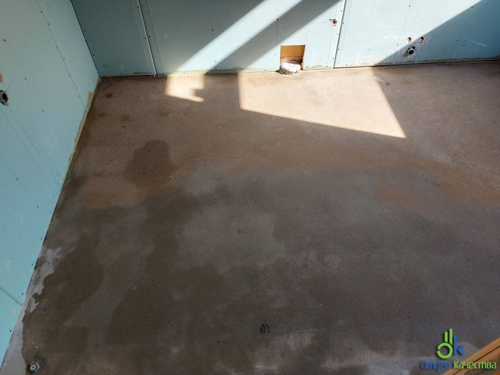 Шлифовка (корректировка) существующей стяжки пола