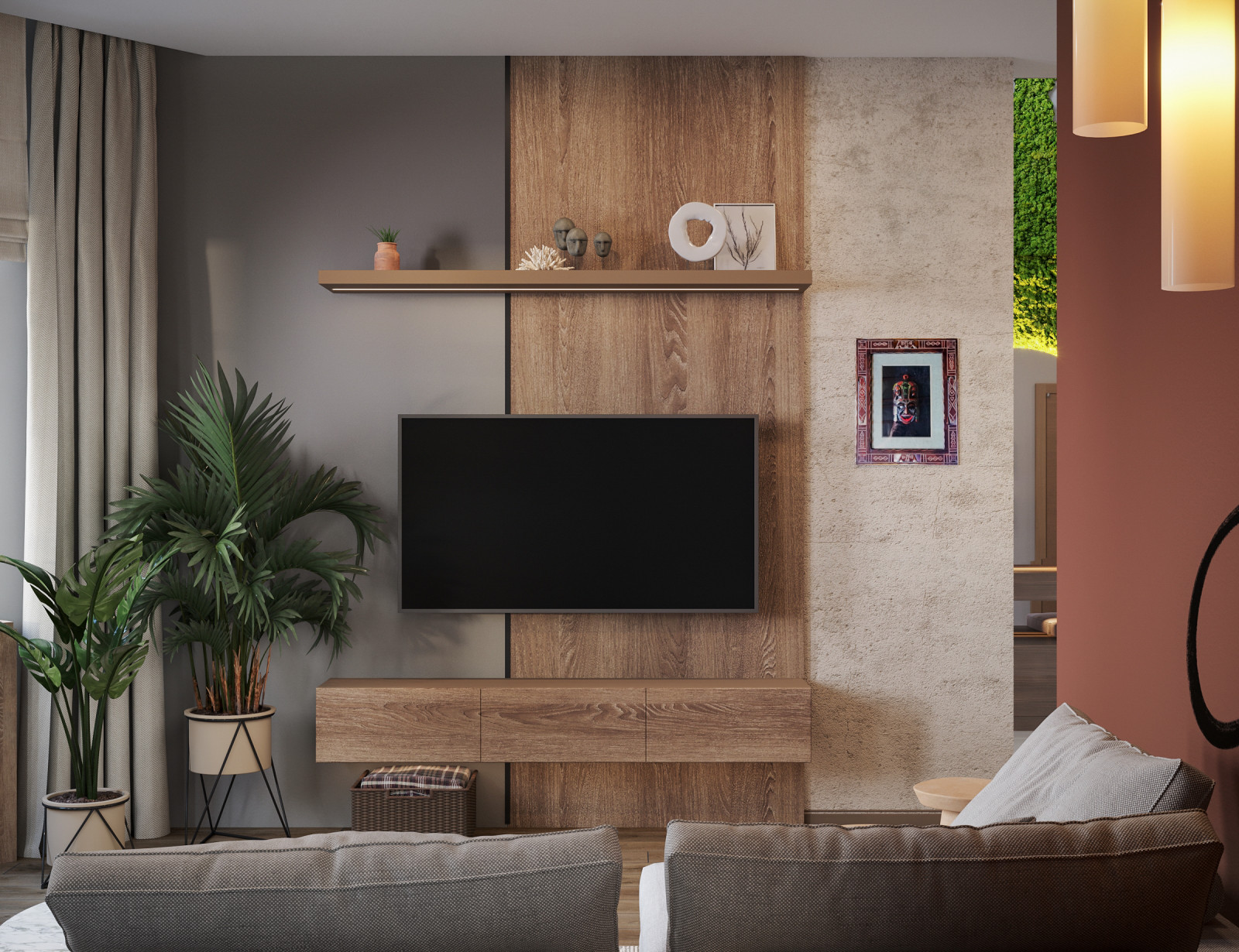 Дом в балийском стиле