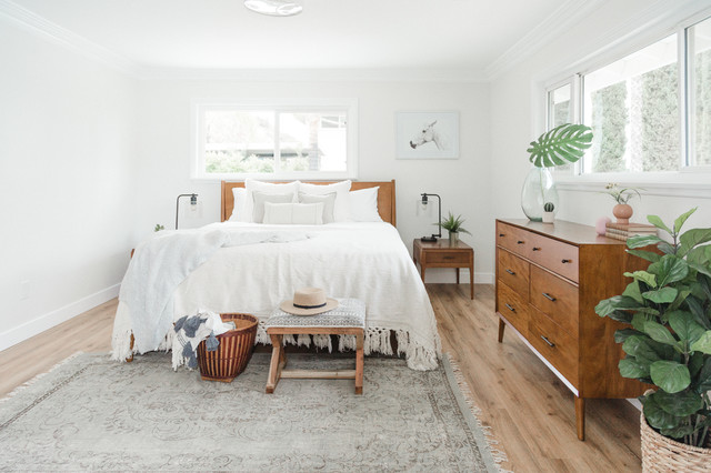 Updated Split Level Farmhouse Bedroom San Diego By