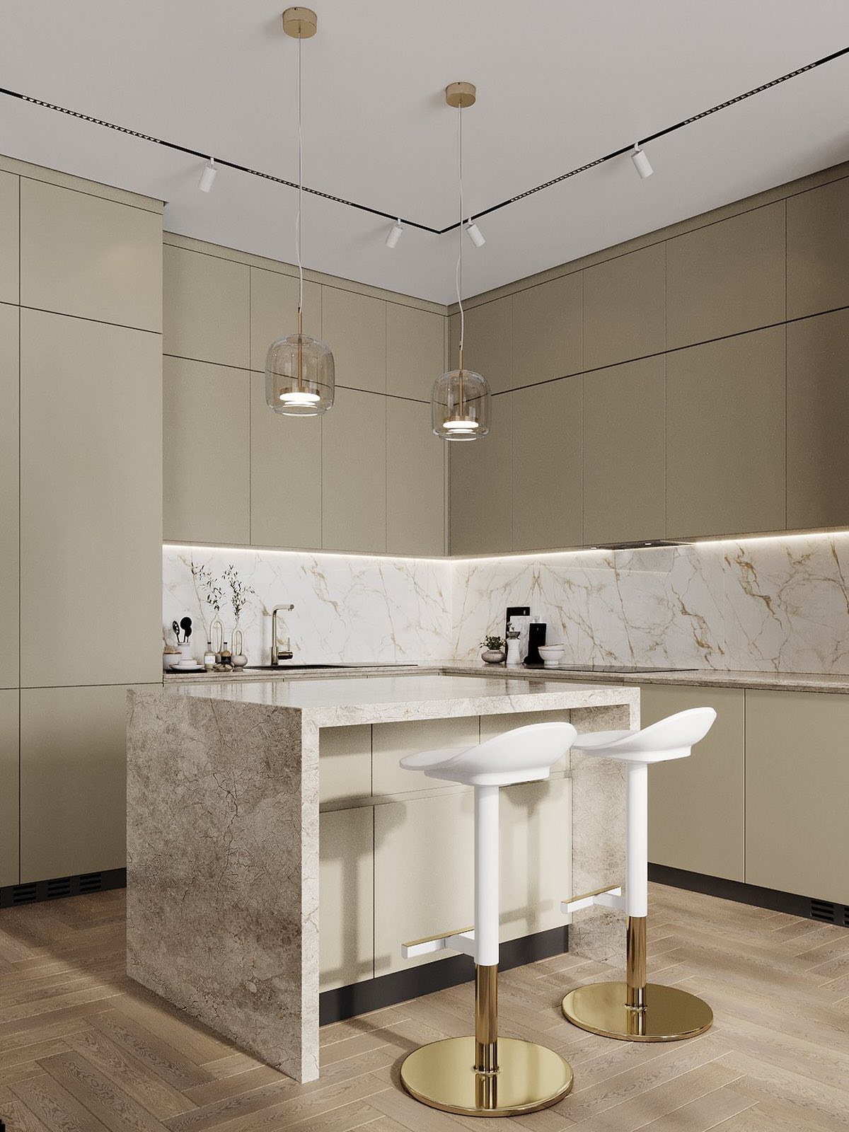 Дизайн интерьера квартиры в ЖК central avenue #PR-400