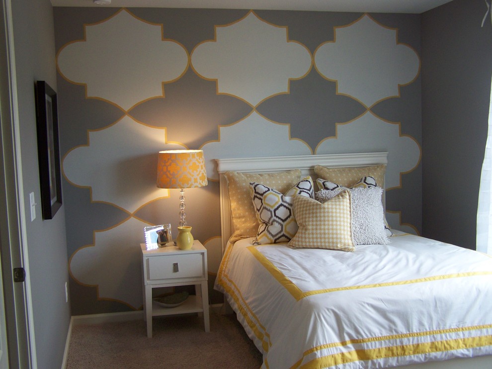 Design ideas for a contemporary kids' room in Raleigh.
