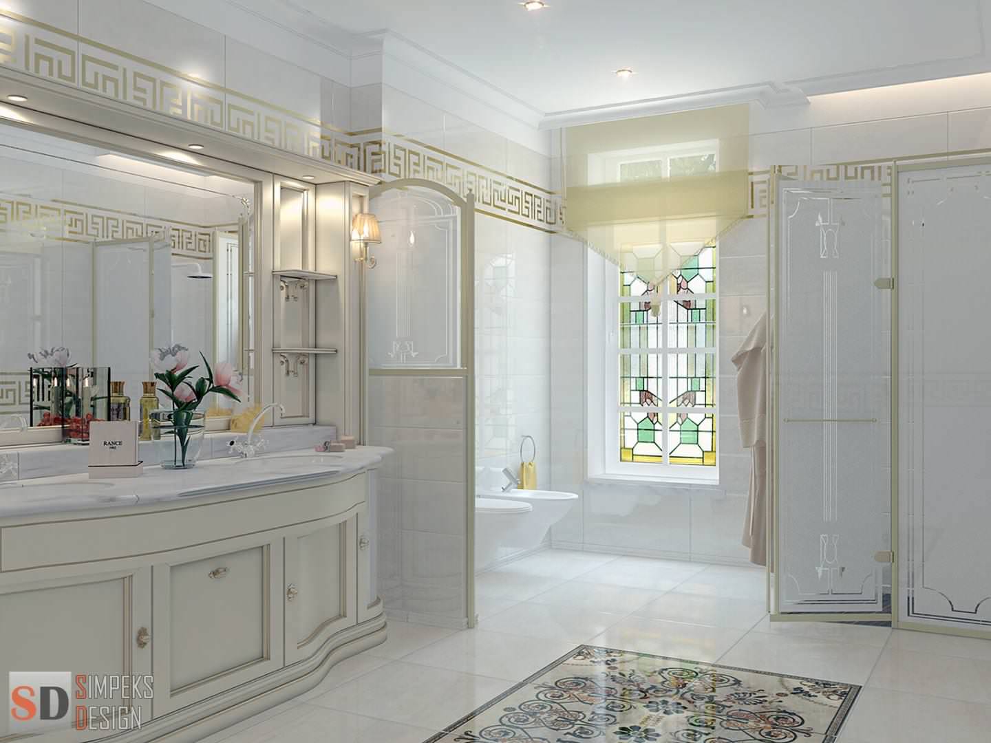 Private house interior.Classic Style.