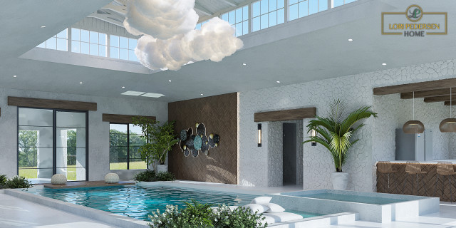 3D Renderings - Residential swimming-pool