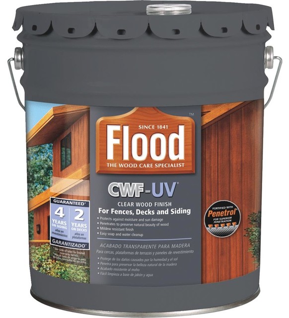 Flood/PPG Clear Wood Finish-UV Redwood 5G FLD521/05